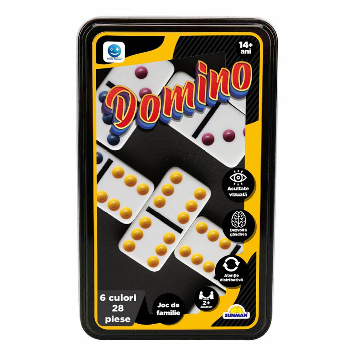 Smile Games Joc de societate Domino 28 piese