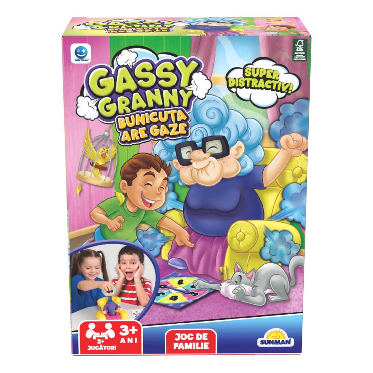 Smile Games Joc de societate Gassy Granny
