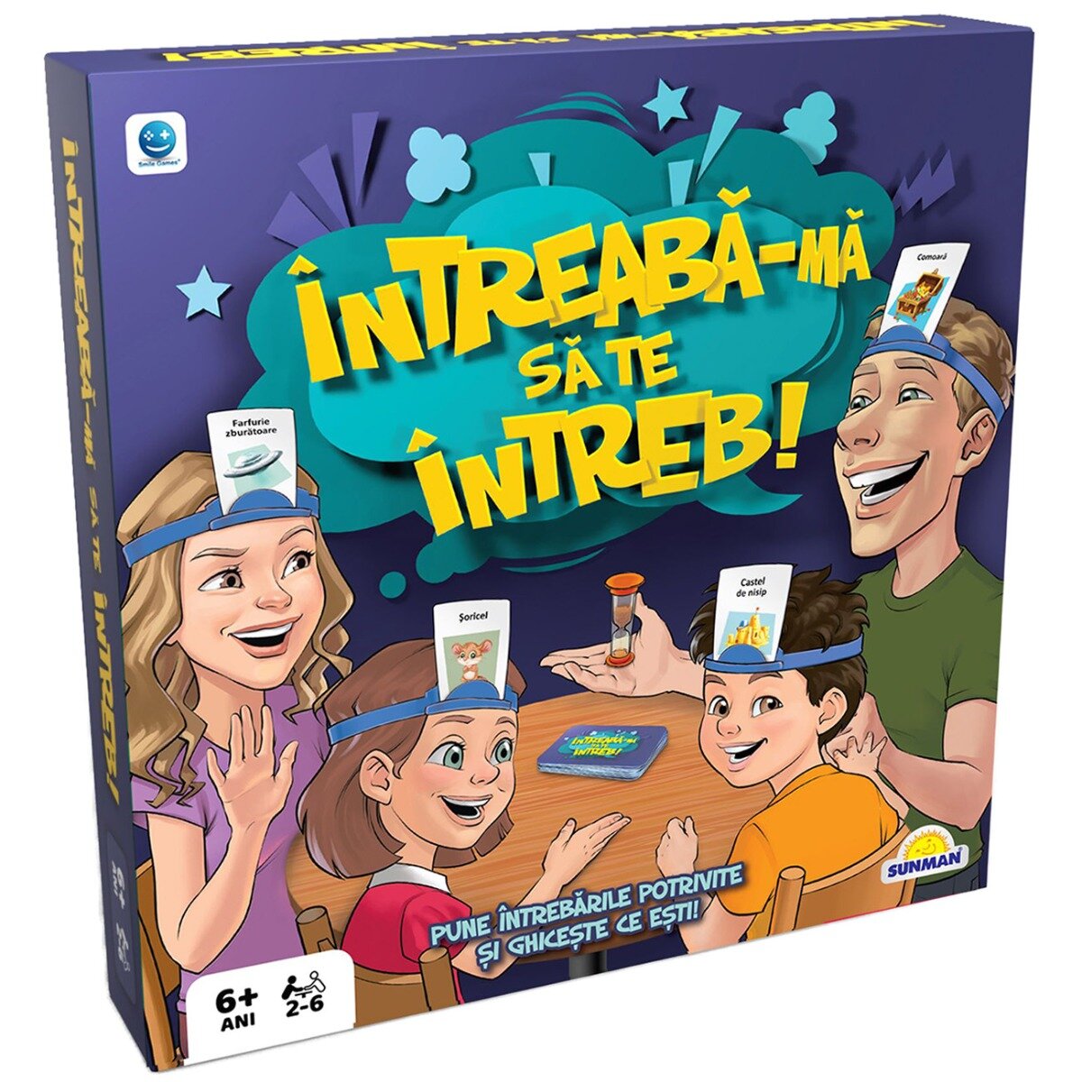 Smile Games Joc de societate Intreaba-ma sa te intreb!