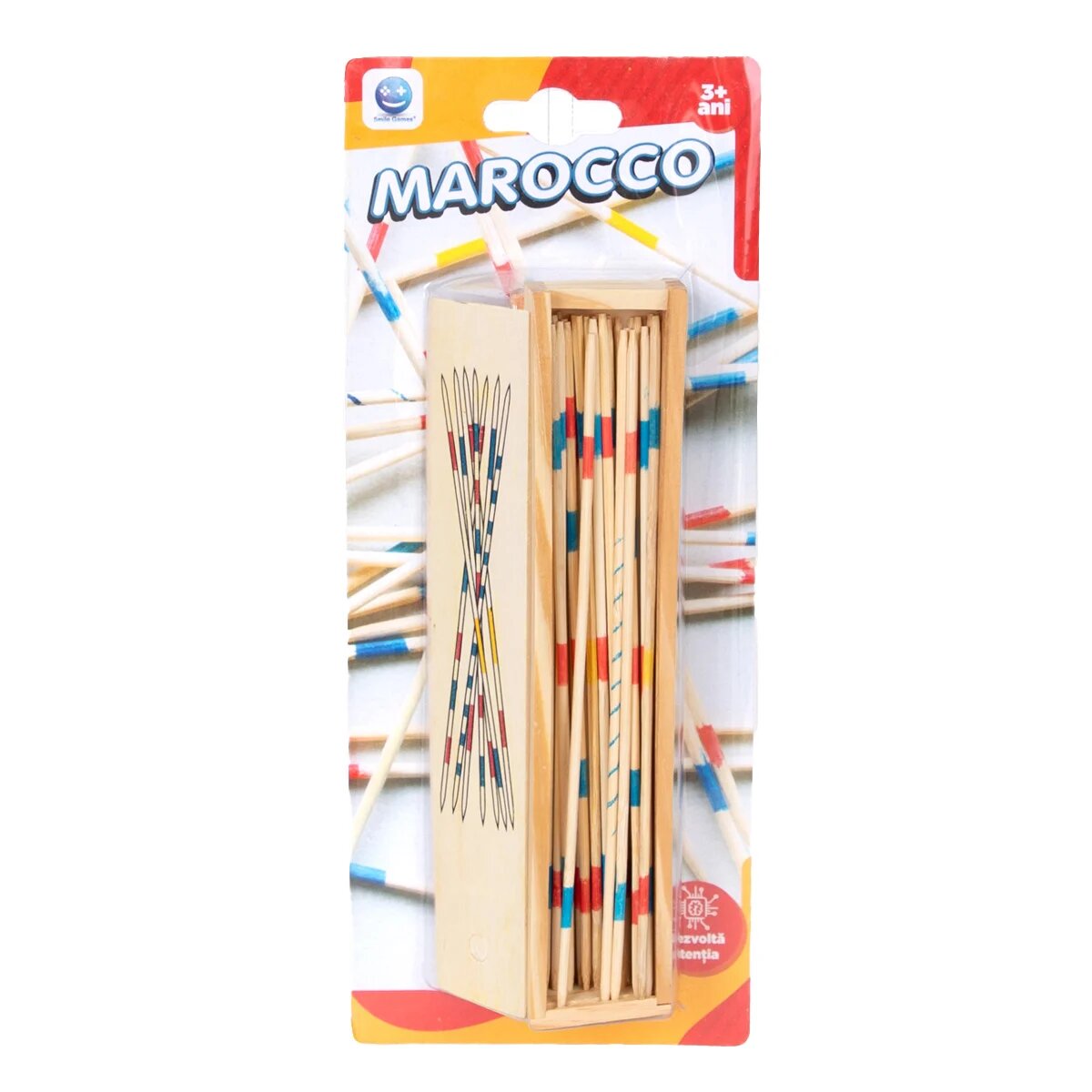 Smile Games Joc de societate Marocco 31 betisoare din lemn