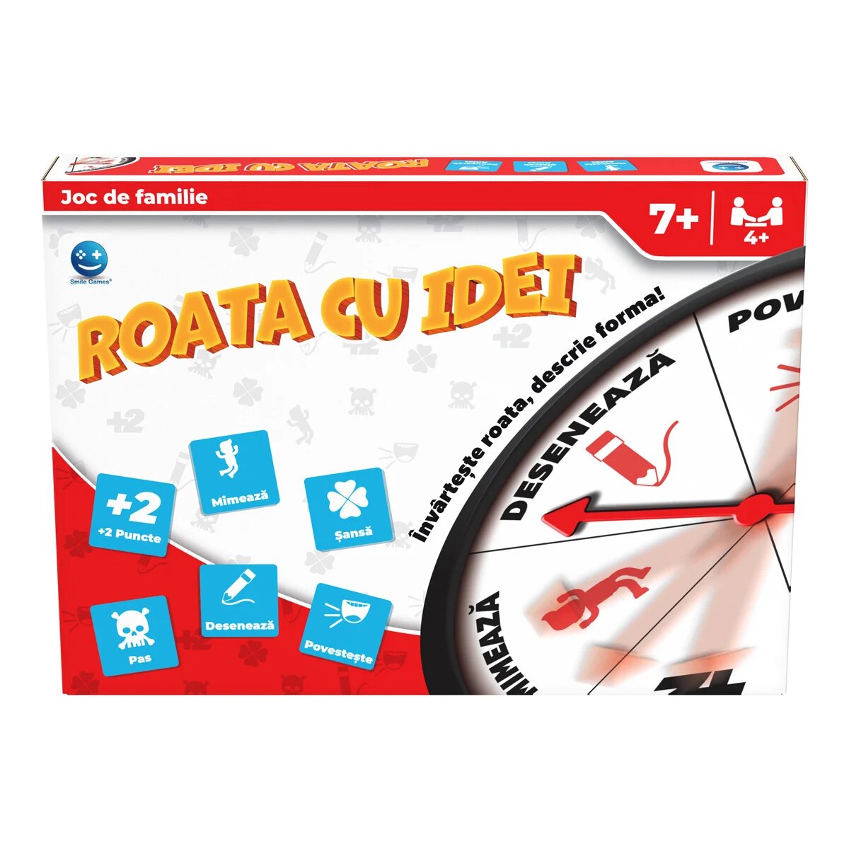 Smile Games Joc de societate Roata cu idei