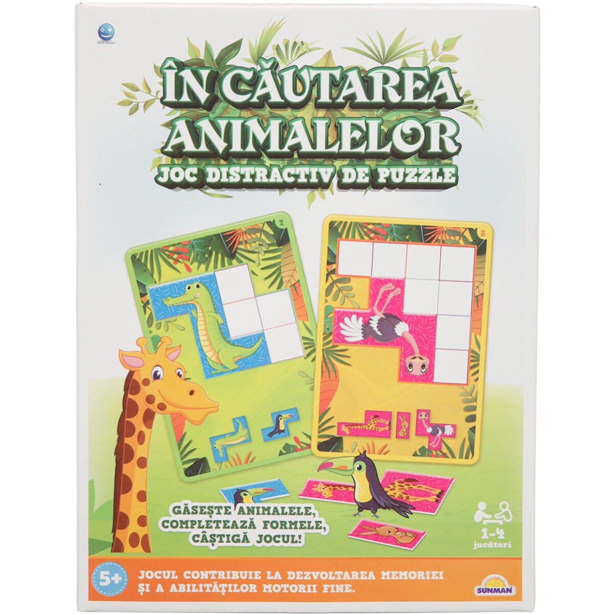 Smile Games Joc distractiv de puzzle In Cautarea Animalelor