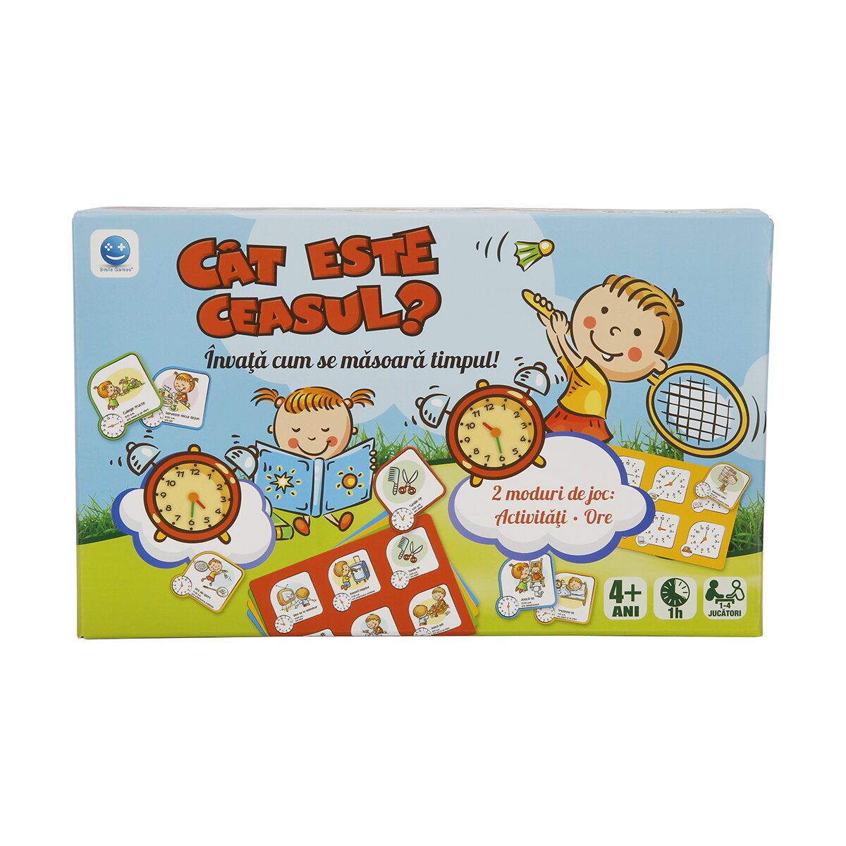 Smile Games Joc educativ Cat este ceasul?