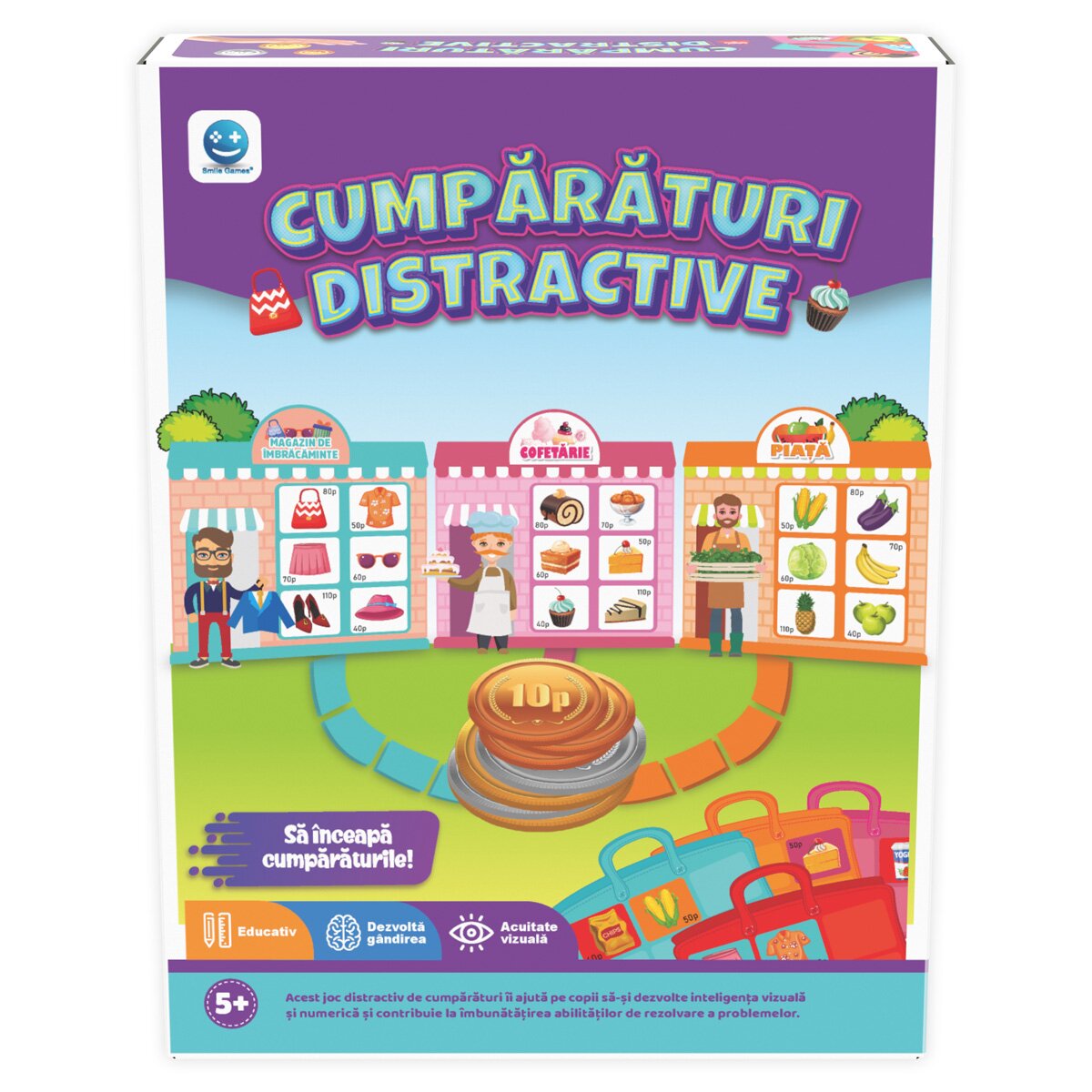 Smile Games Joc educativ Cumparaturi distractive