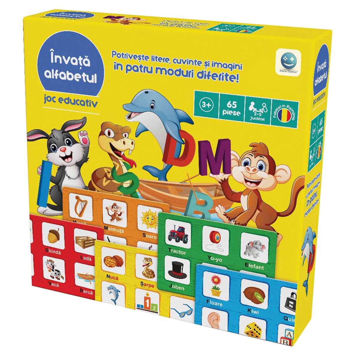 Smile Games Joc educativ Invata alfabetul