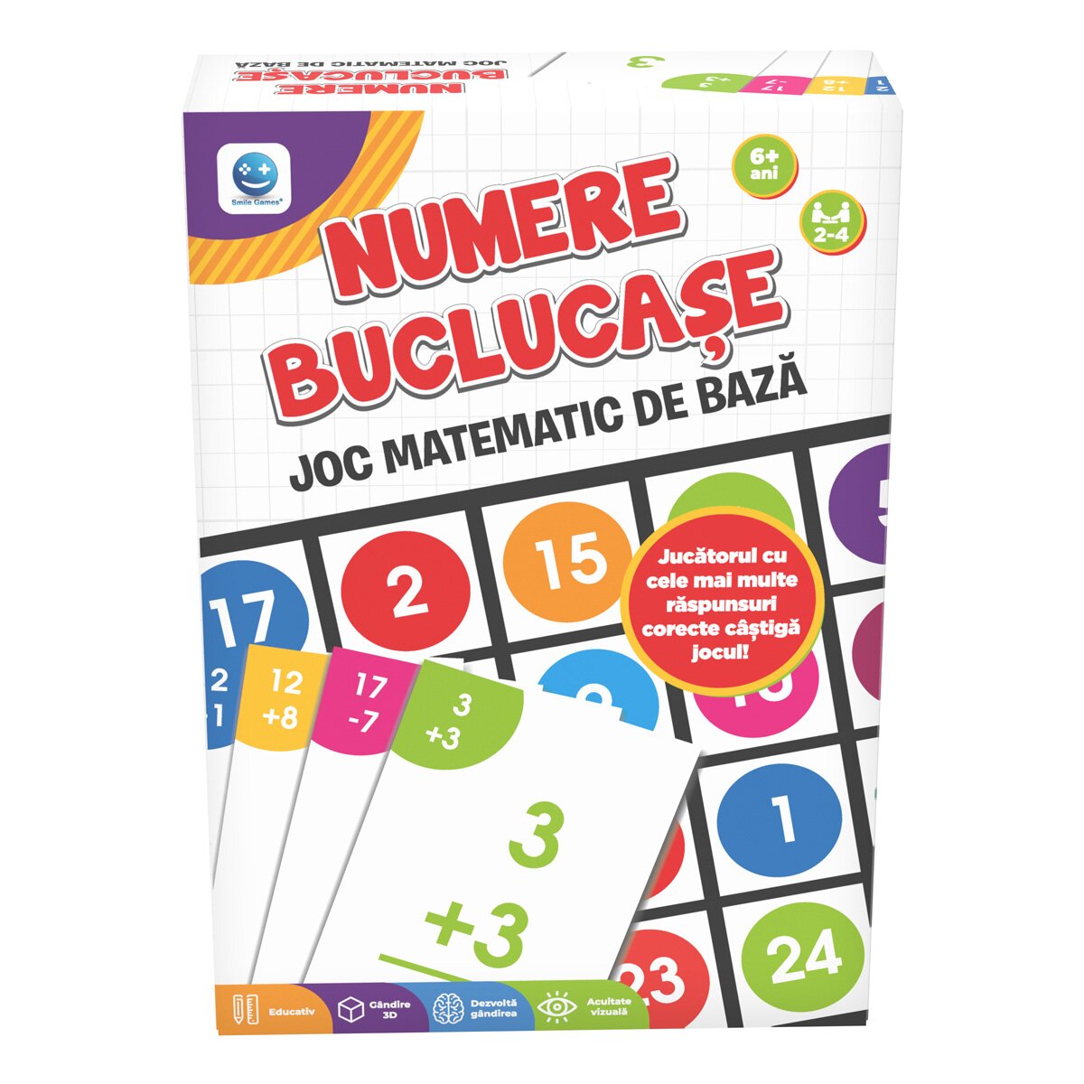 Smile Games Joc educativ Numere Buclucase