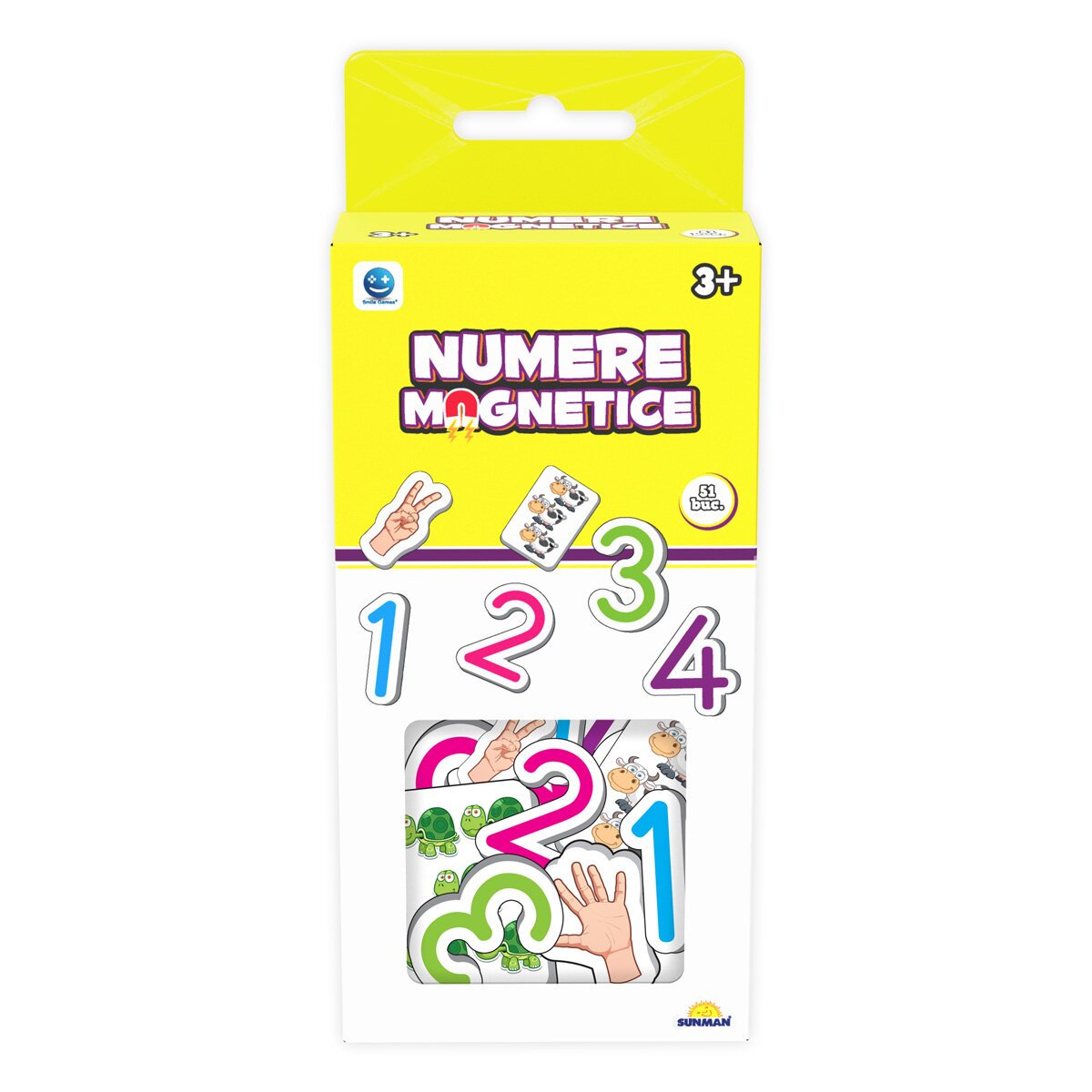 Smile Games Joc educativ Numere magnetice