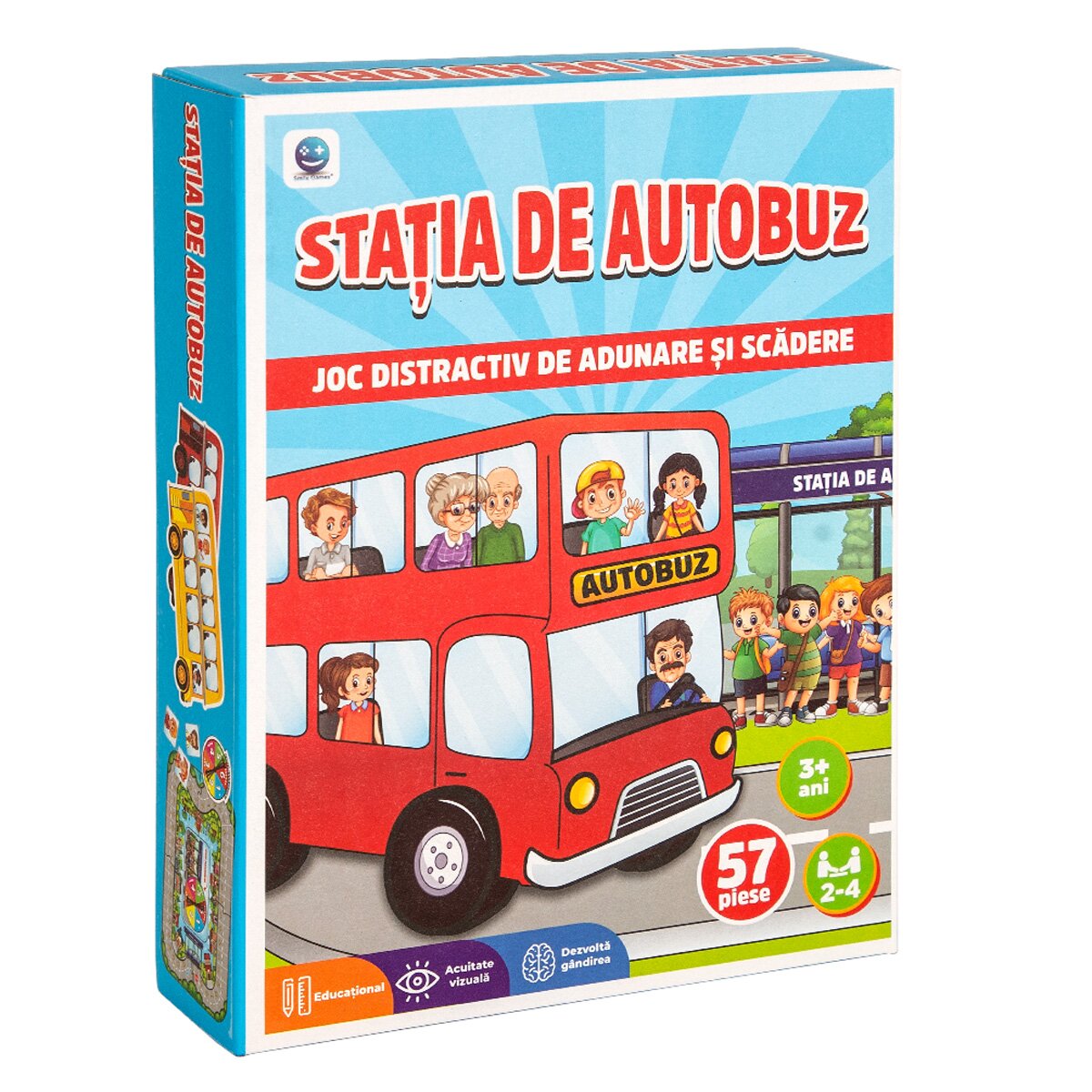 Smile Games Joc educativ Statia de Autobuz