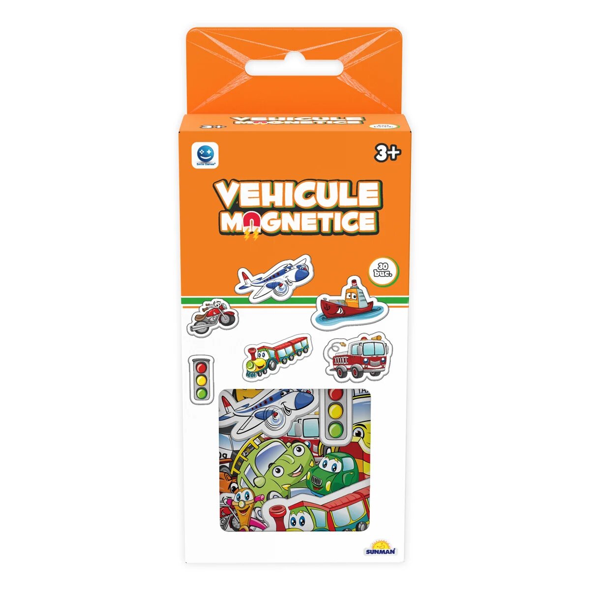 Smile Games Joc educativ Vehicule magnetice