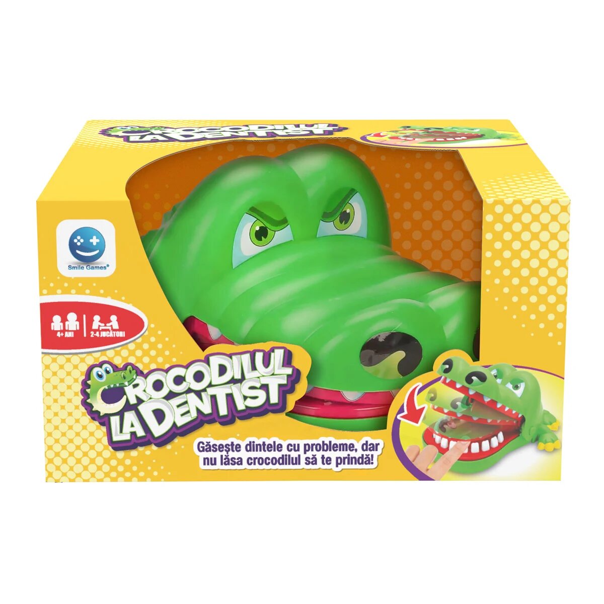 Smile Games Joc interactiv Crocodilul la dentist