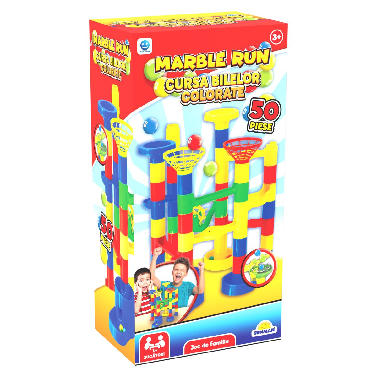 Smile Games Joc interactiv Marble Run 50 piese