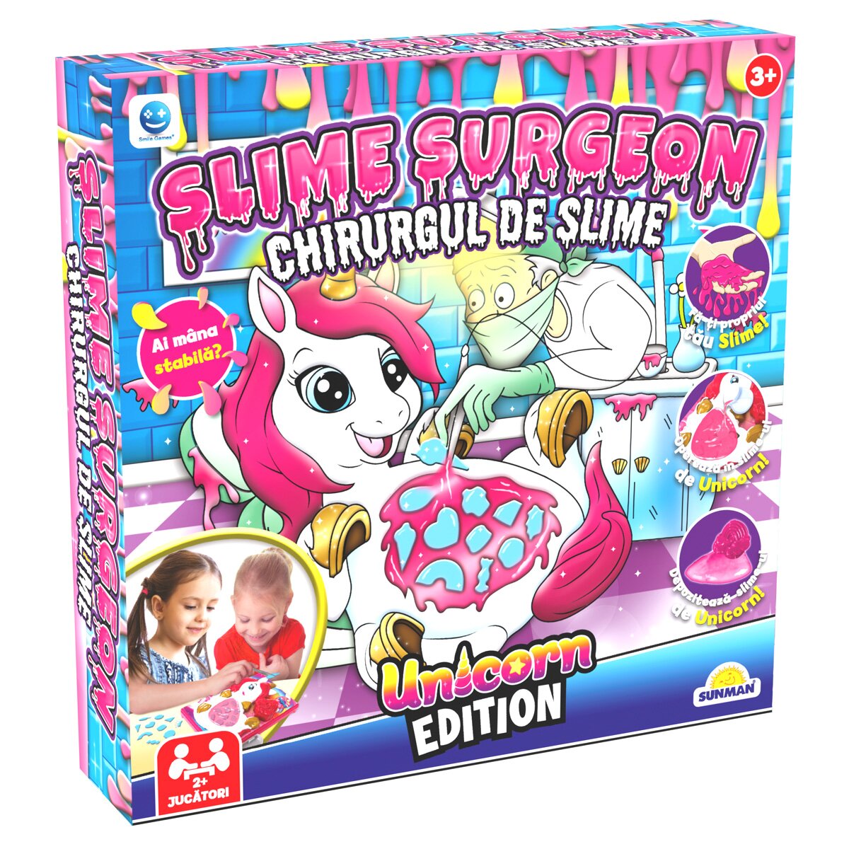 Smile Games Joc interactiv Unicorn Slime Surgeon