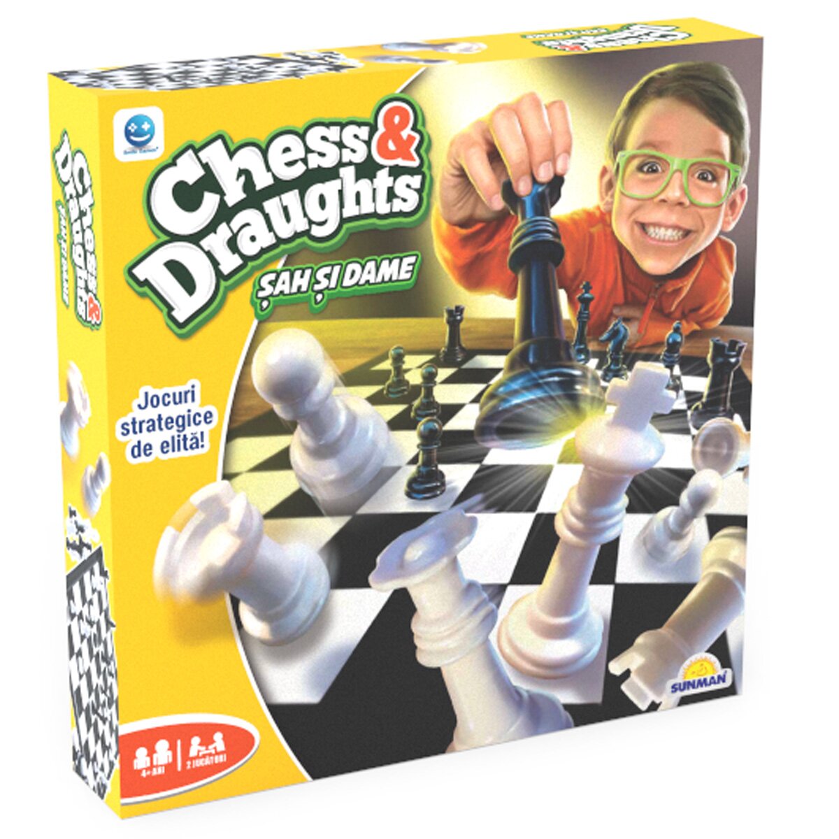 Smile Games Set joc de sah si dame