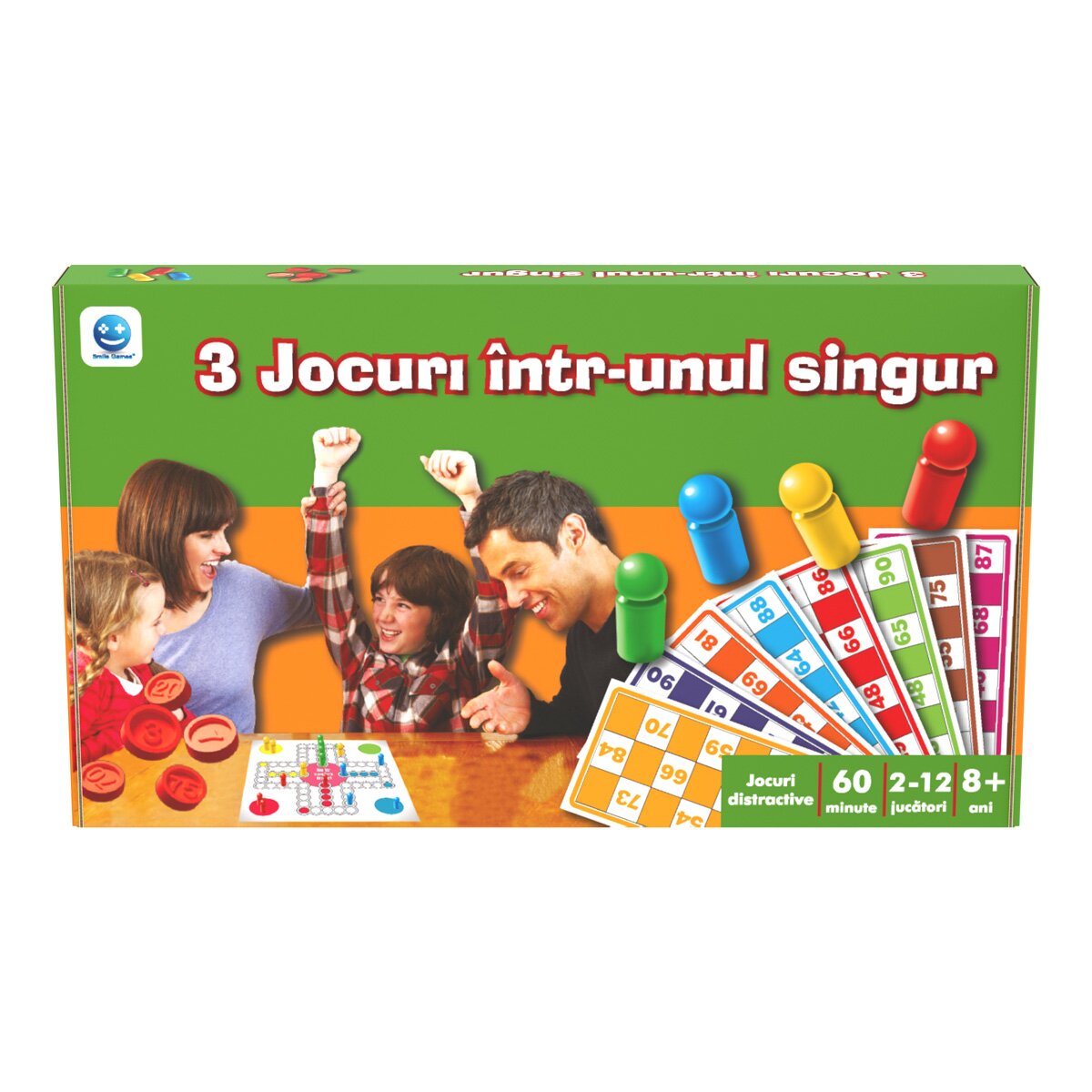 Smile Games Set jocuri de societate 3 in 1