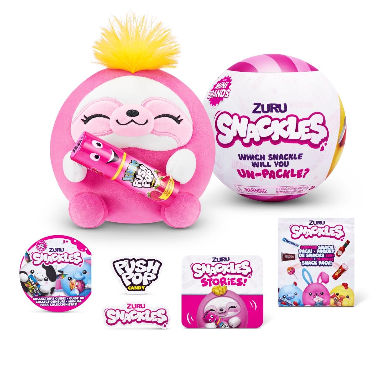 Snackles Jucarie de plus surpriza Mini Brands 11 cm