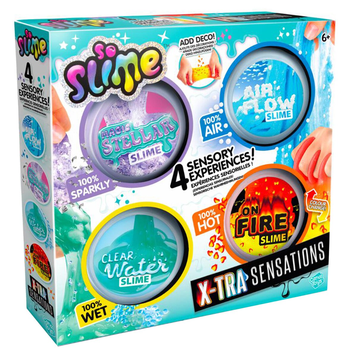 So Slime DIY Set slime X-Tra 4 Sensation