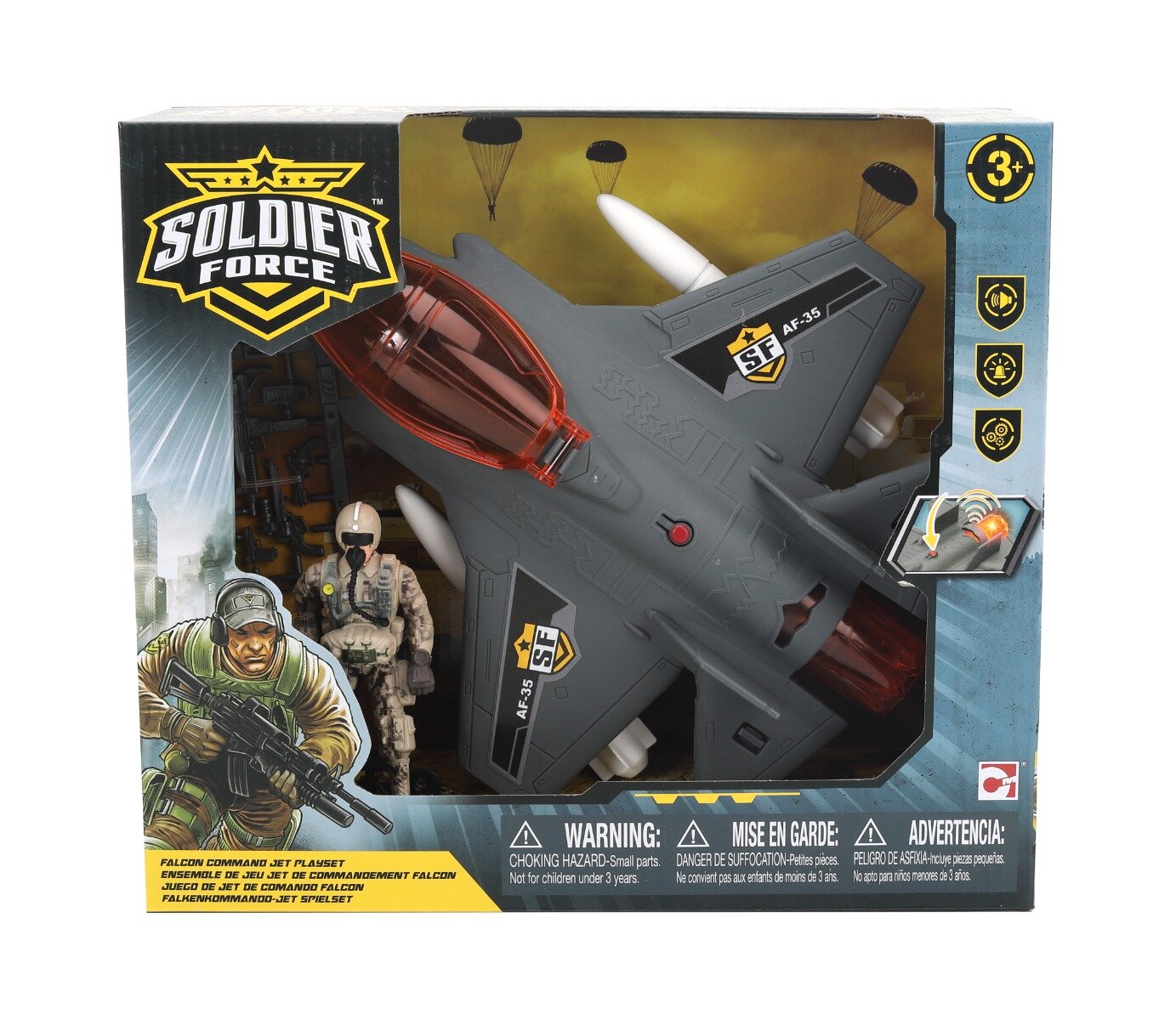 Soldier Force Set de joaca Trupele de comanda Falcon