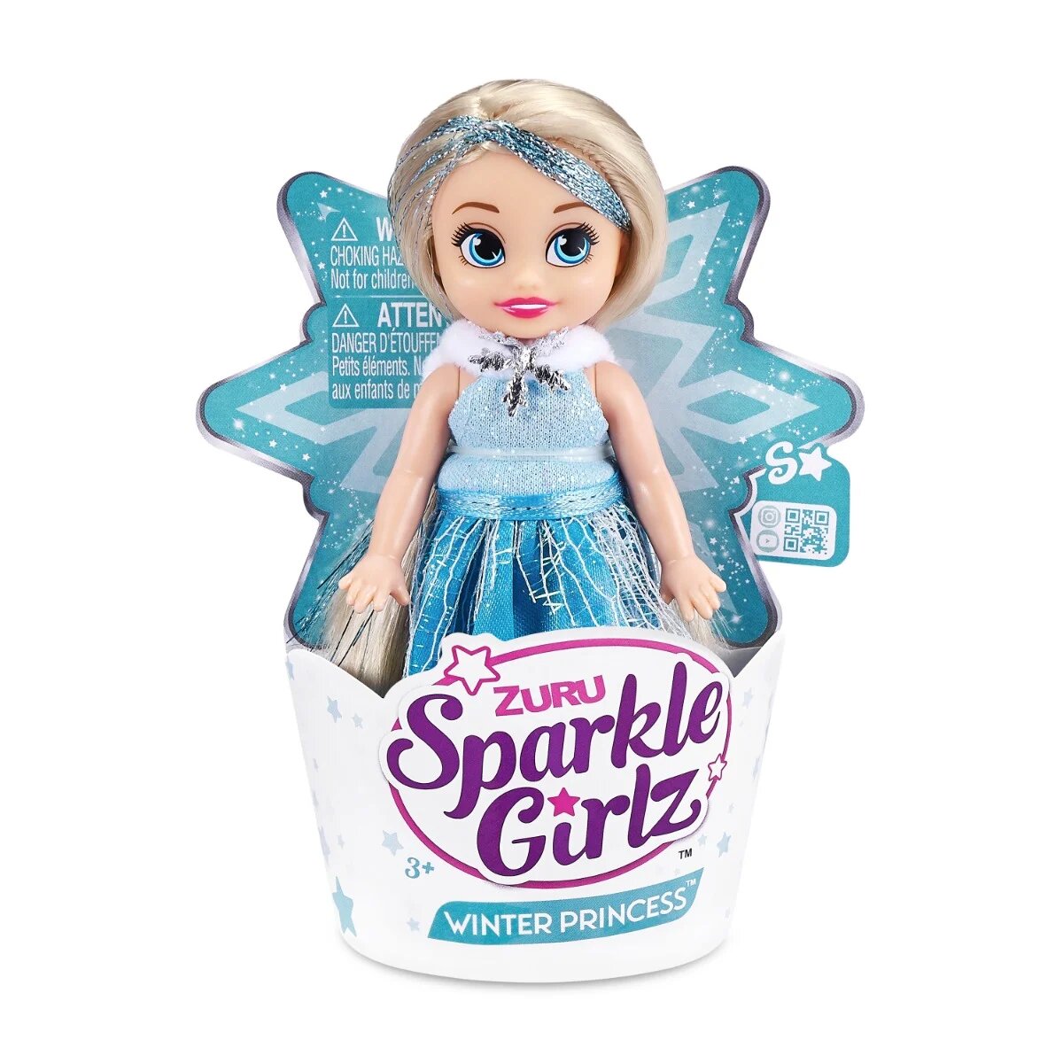 Sparkle Girlz Papusa mini cu tinuta de bal 12 cm