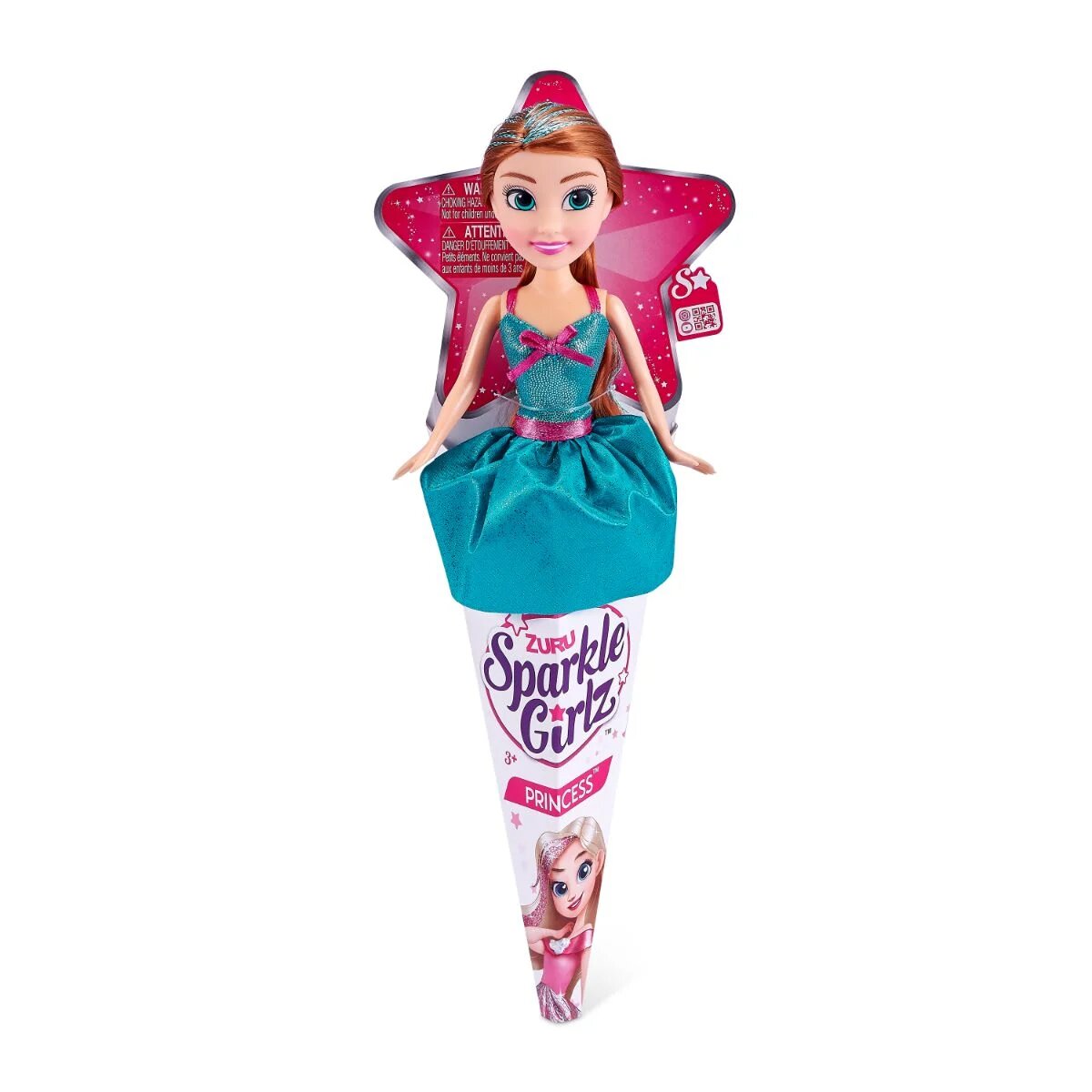 Sparkle Girlz Papusa printesa Albastru 27 Cm