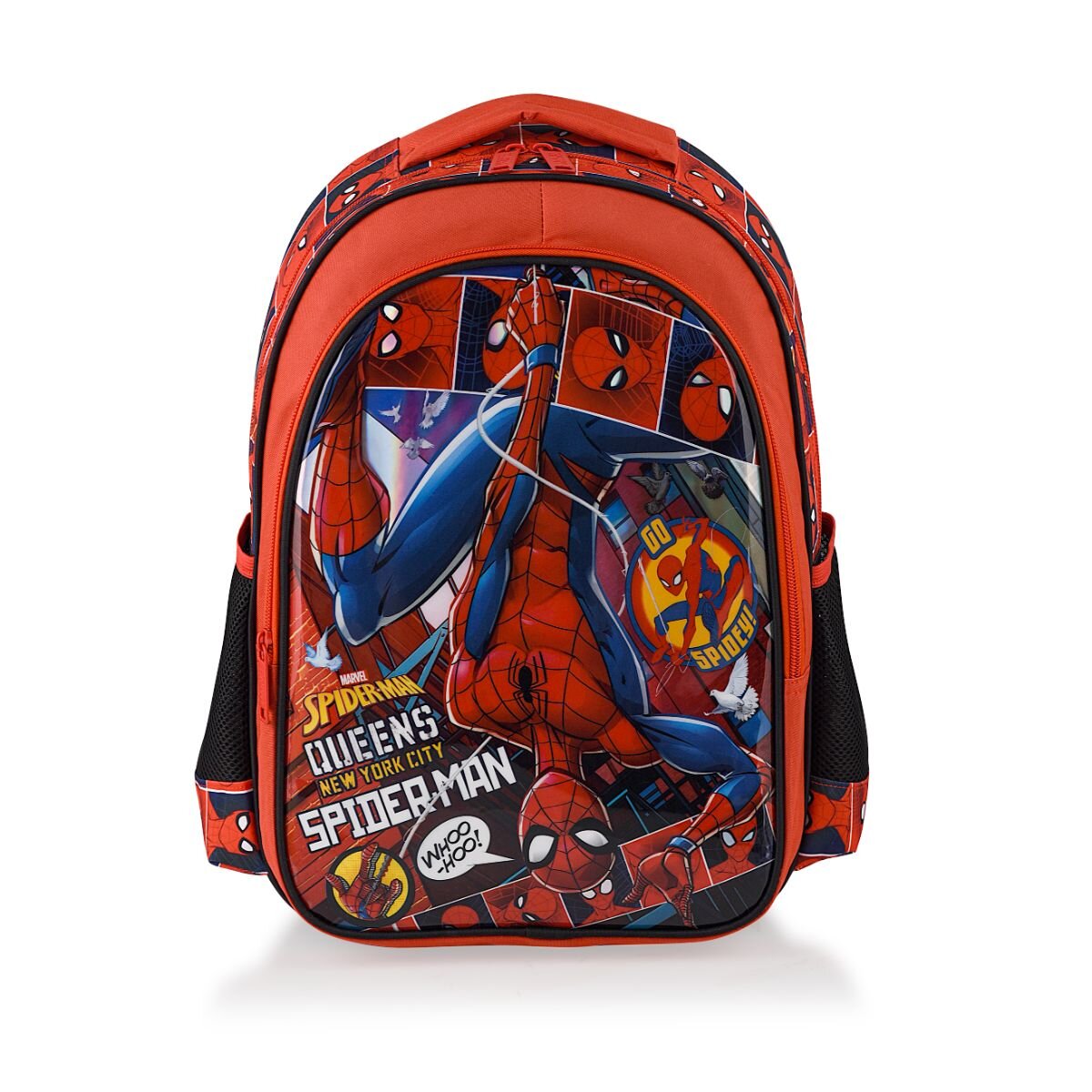 Spiderman Ghiozdan cu 2 compartimente Go Spidey Rosu