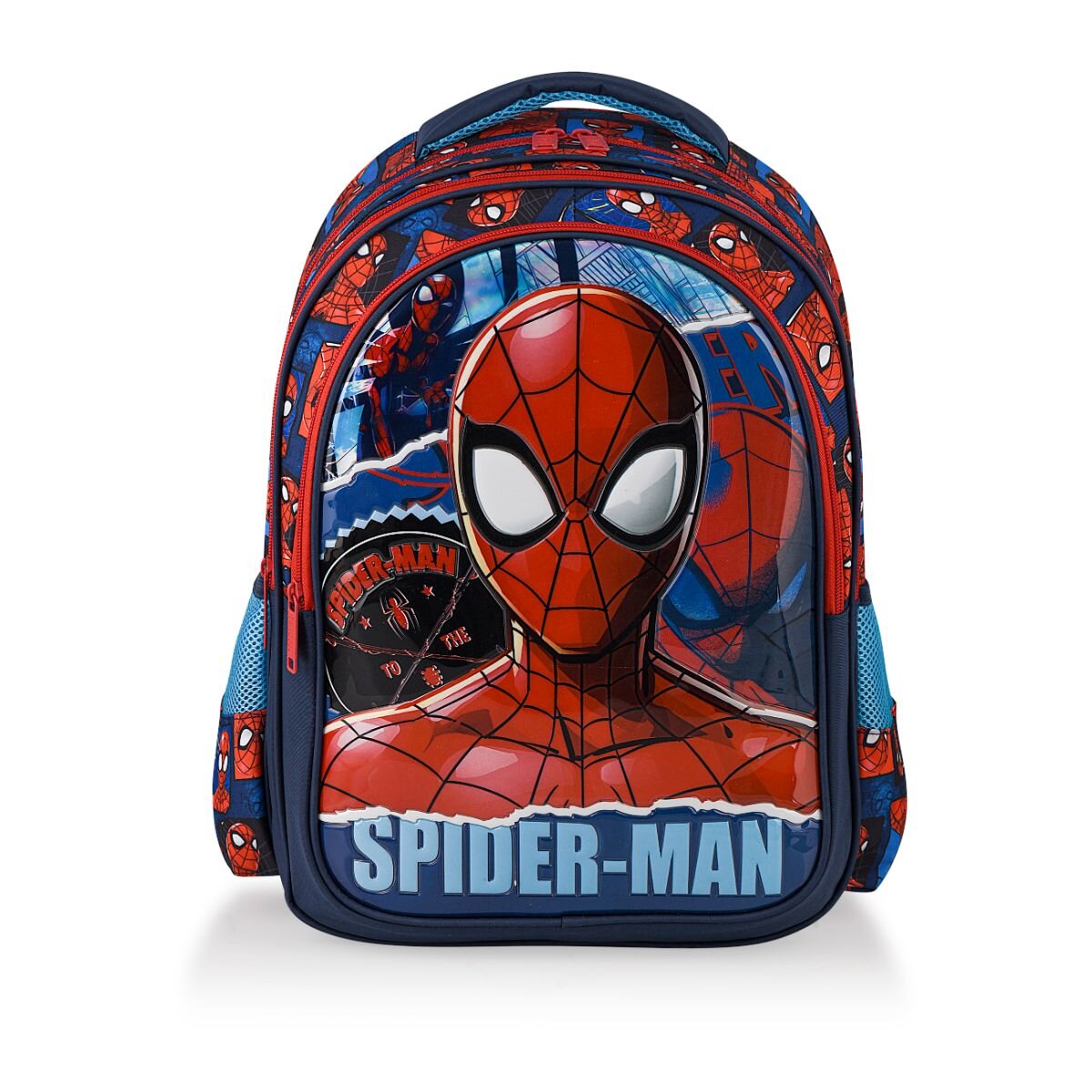 Spiderman Ghiozdan cu 3 compartimente