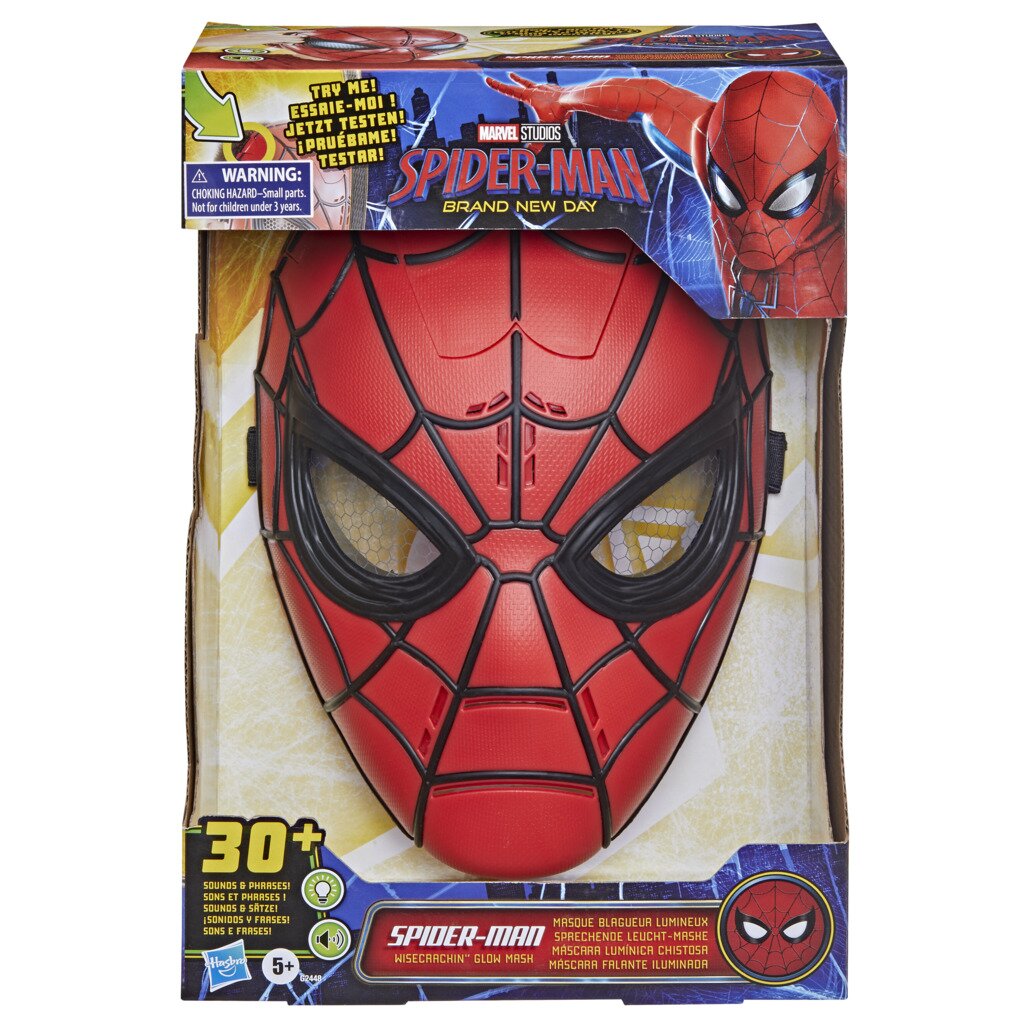 Spiderman Masca cu lumini si sunete Marvel Spider-Man Brand New Day G2448