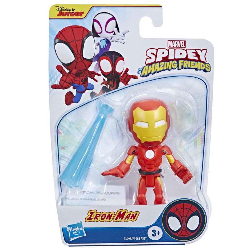 Spidey and His Amazing Friends Figurina Iron Man Mini F3998