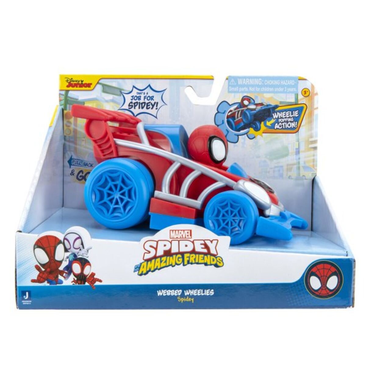 Spidey and His Amazing Friends Masinuta Spidey Amazing Friends Pull Back Spidey SNF0015