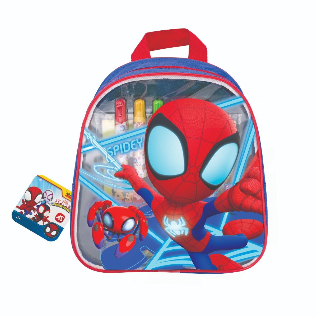 Spidey and His Amazing Friends Set pentru desen in rucsac