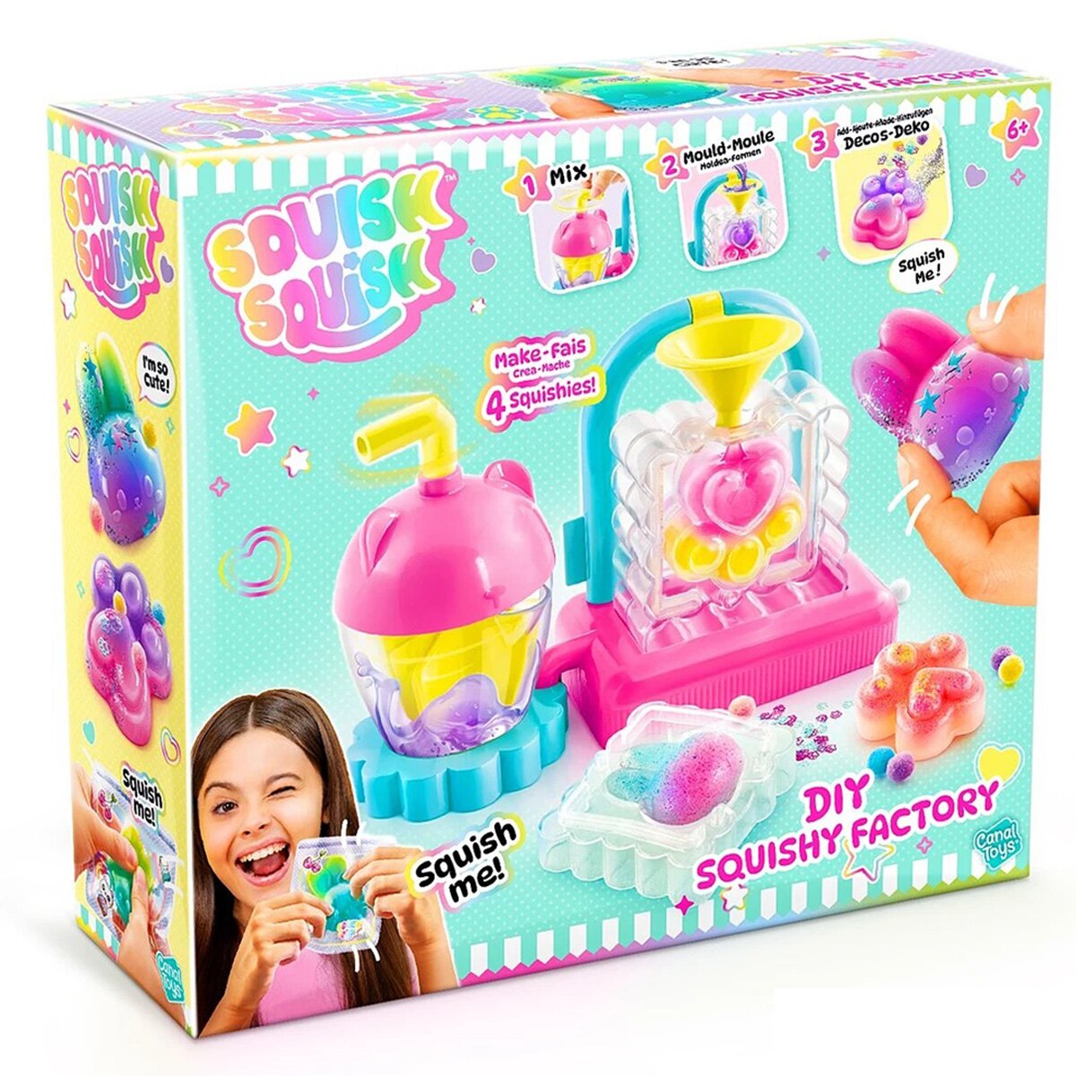 Squish Squish Set de creatie Diy Fabrica de Squishy