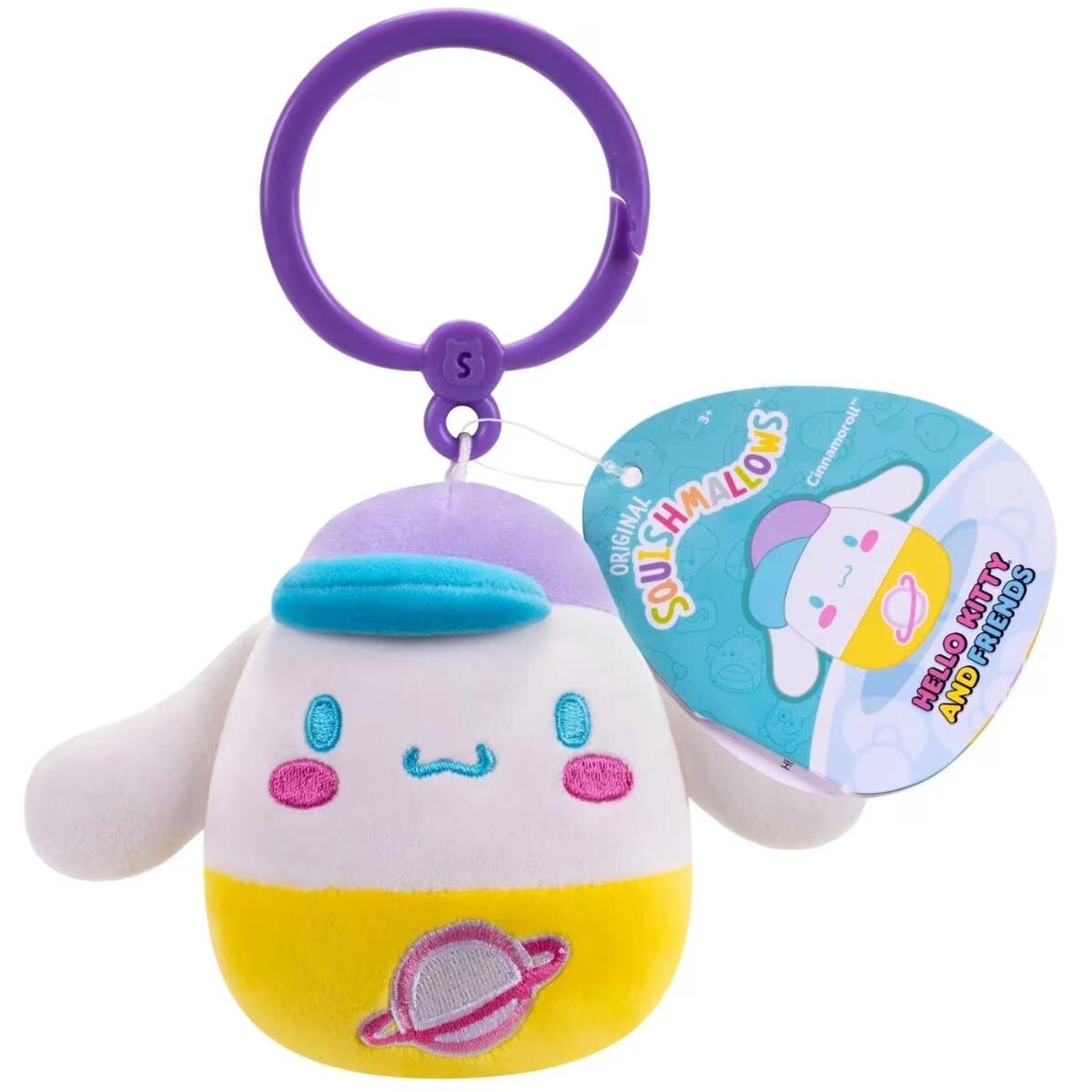 SquishMallows Jucarie de plus breloc Cinnamoroll 9 cm