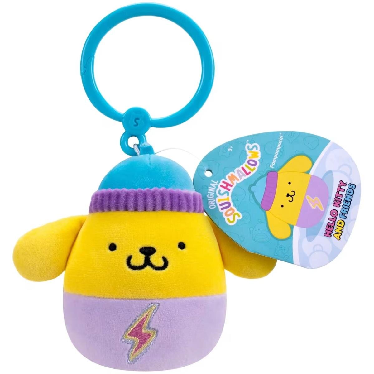 SquishMallows Jucarie de plus breloc Pompompurin 9 cm