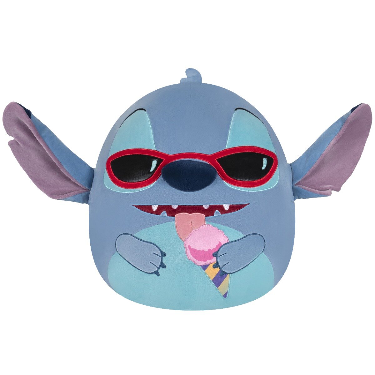 SquishMallows Jucarie de plus Disney Stitch cu inghetata 20 cm