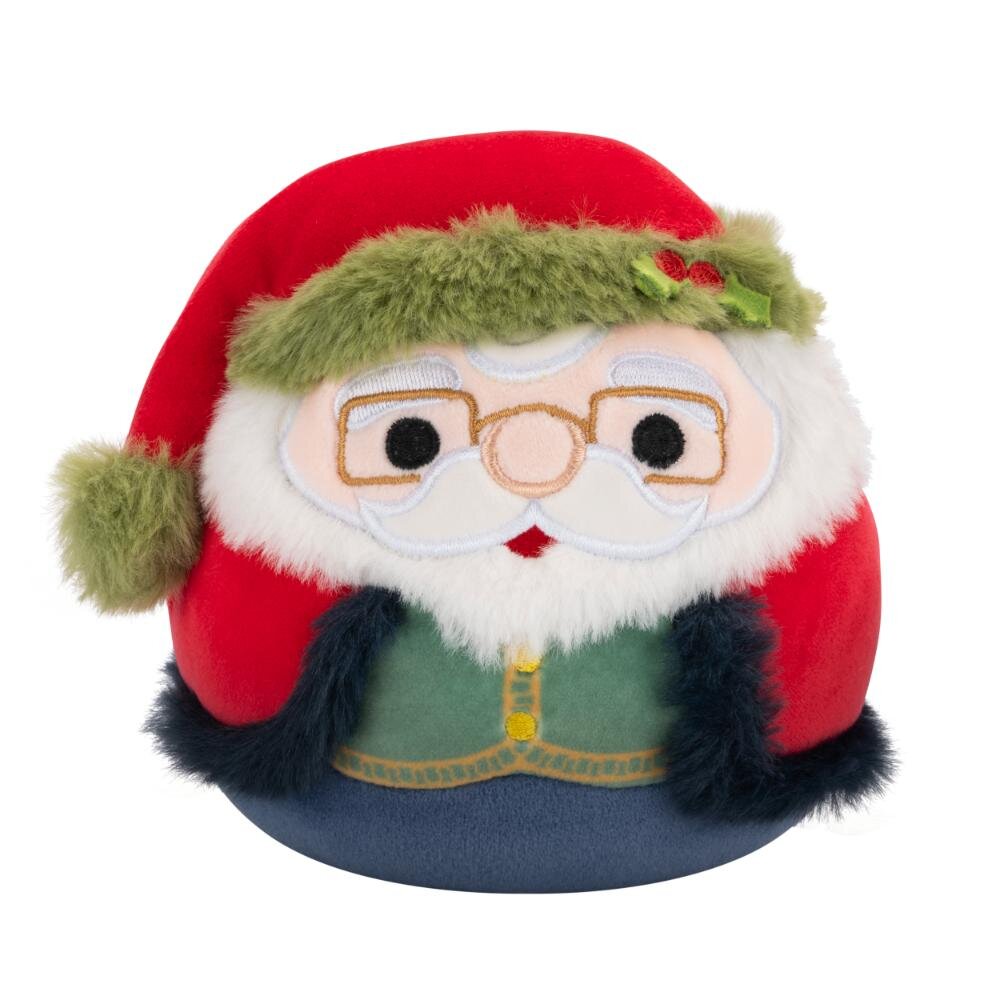 SquishMallows Jucarie de plus Xmas Mos Craciun Nick 19 cm