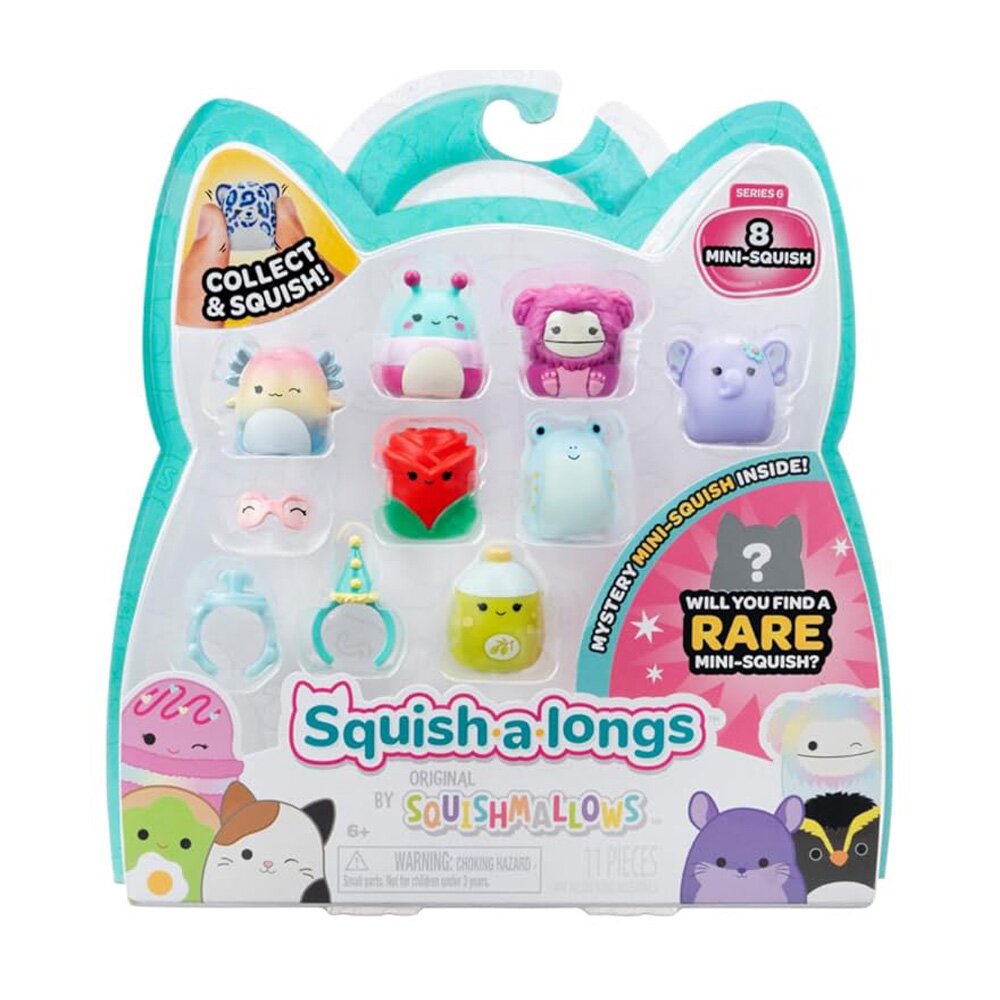 SquishMallows Set 8 figurine Squish a longs
