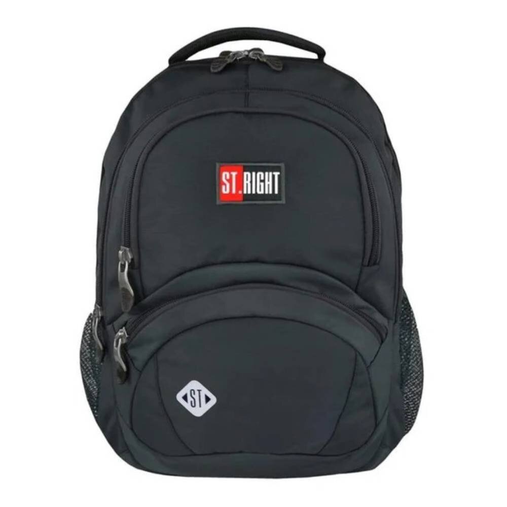 St Majewski Ghiozdan cu 4 compartimente St. Right St. Black 42 cm