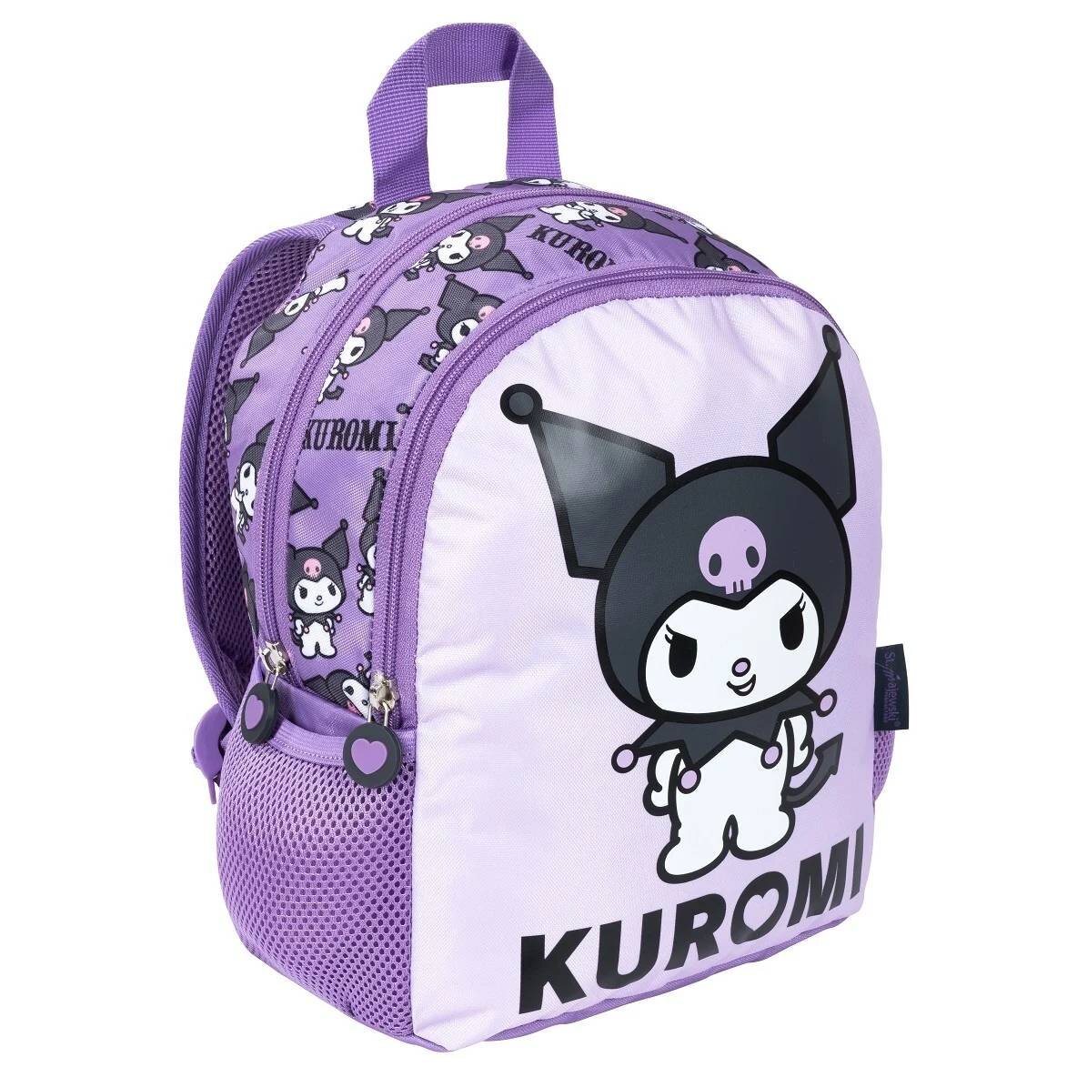 St Majewski Ghiozdan gradinita cu 2 compartimente Kuromi Violet 30 cm