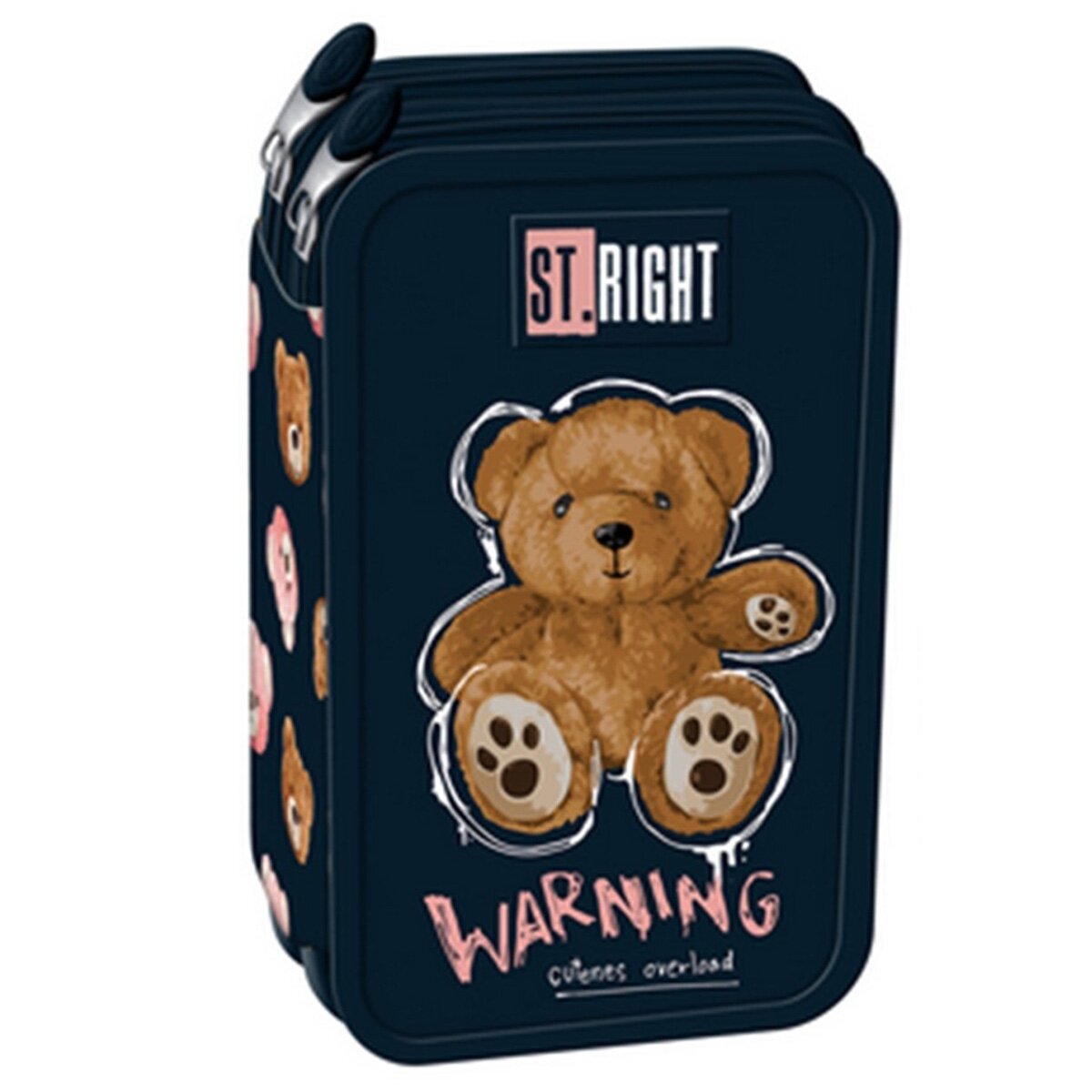 St Majewski Penar echipat cu 3 compartimente St Right Teddy Bear