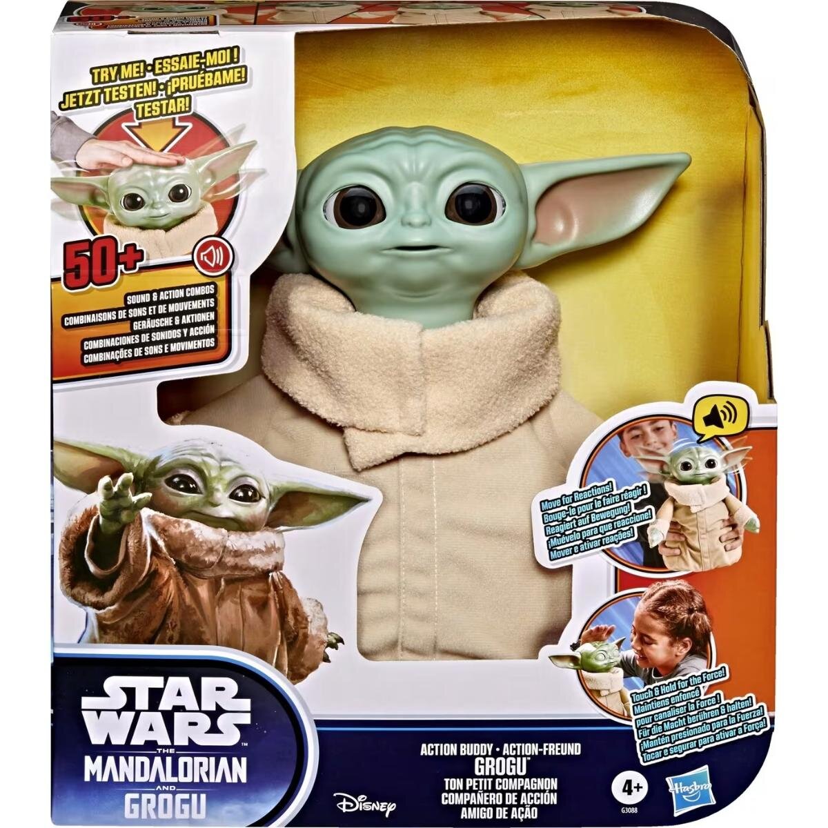 Star Wars Figurina cu sunete The Mandalorian and Action Buddy Grogu G3088