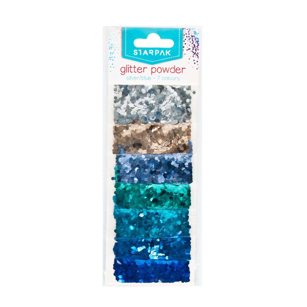 Starpak Confetti 7 culori metalice