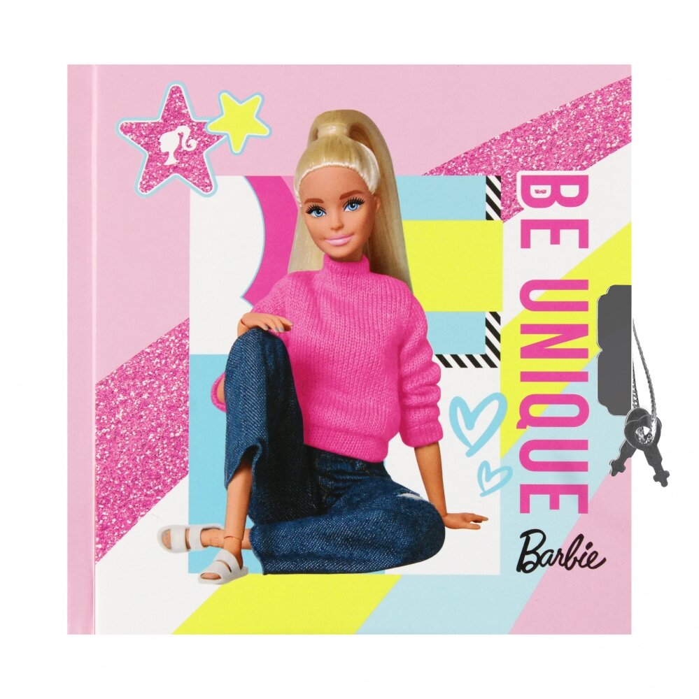 Starpak Jurnal cu incuietoare Barbie 13.5 x 13.5 cm