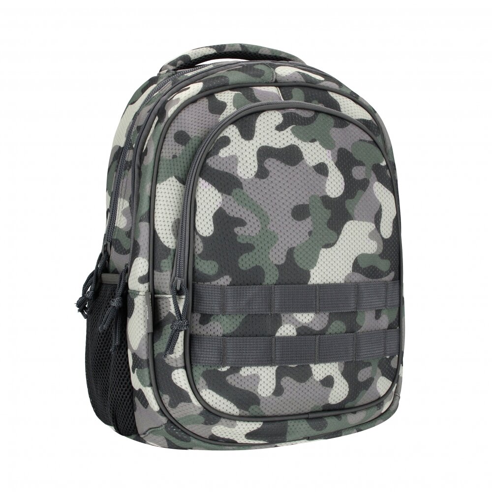 Starpak Rucsac cu un compartiment si buzunare frontale Moro Camuflaj
