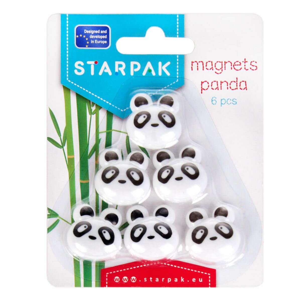 Starpak Set 6 magneti . Panda