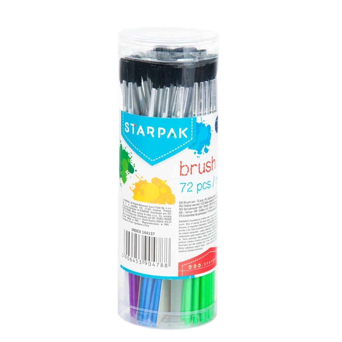 Starpak Set 72 pensule multicolore