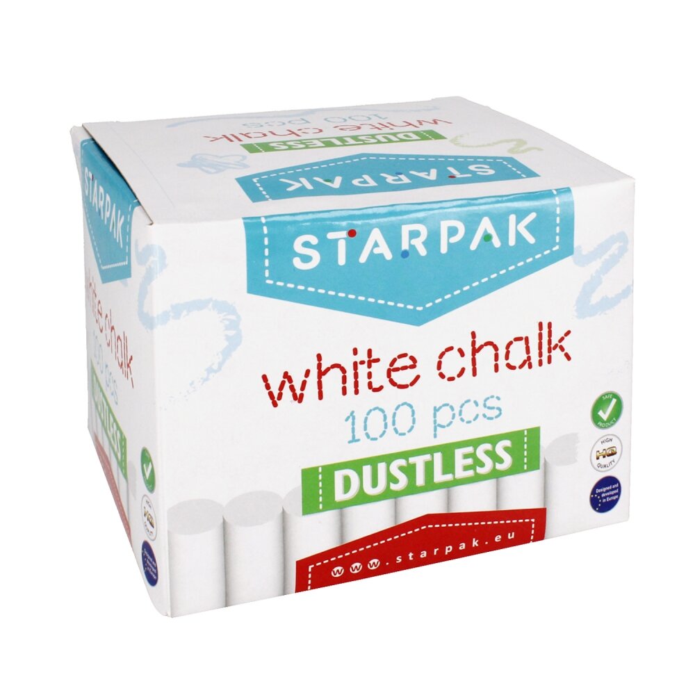 Starpak Set creta 100 buc Alb