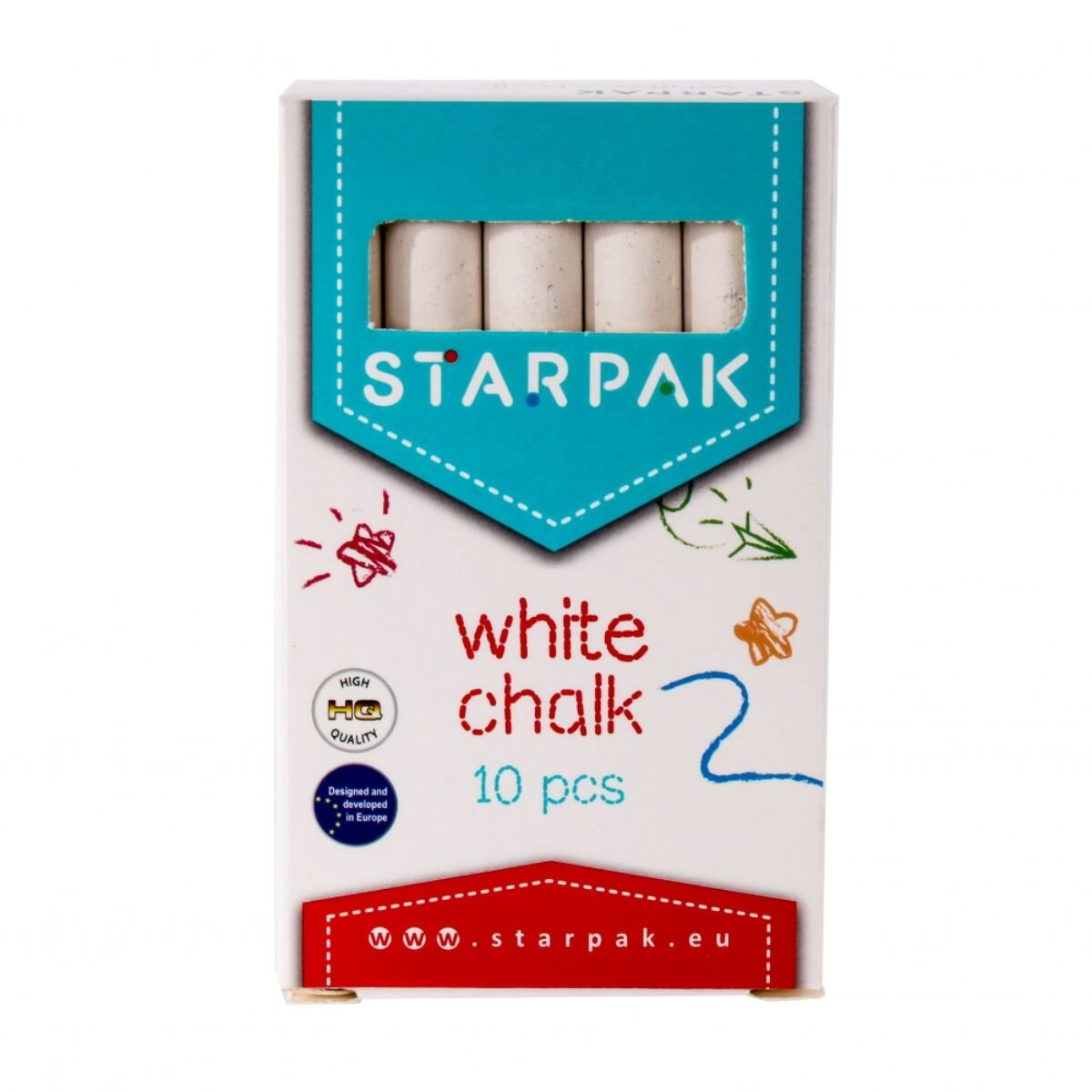 Starpak Set creta alba 10 Bucati