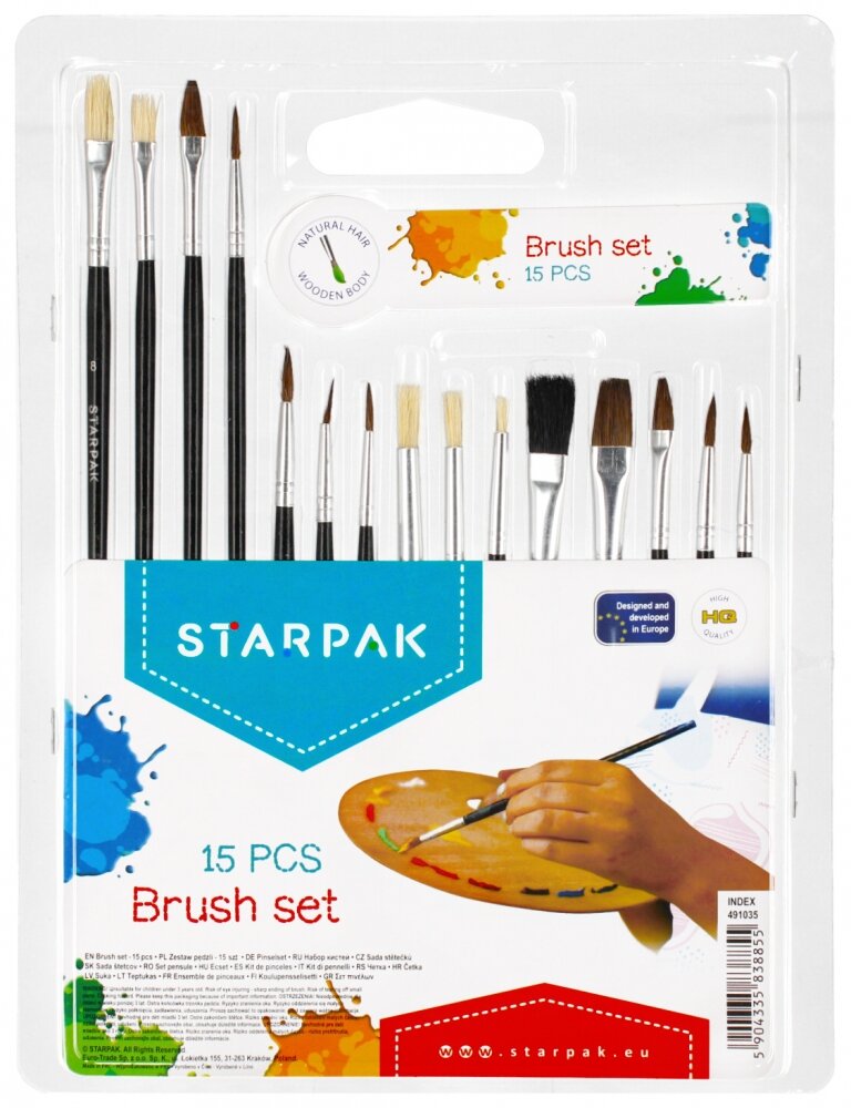Starpak Set de pensule 15 piese