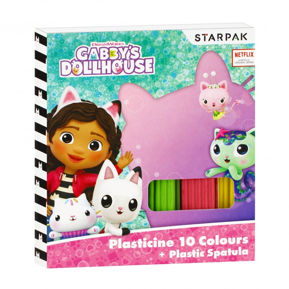 Starpak Set plastilina Gabbys Dollhouse 10 buc