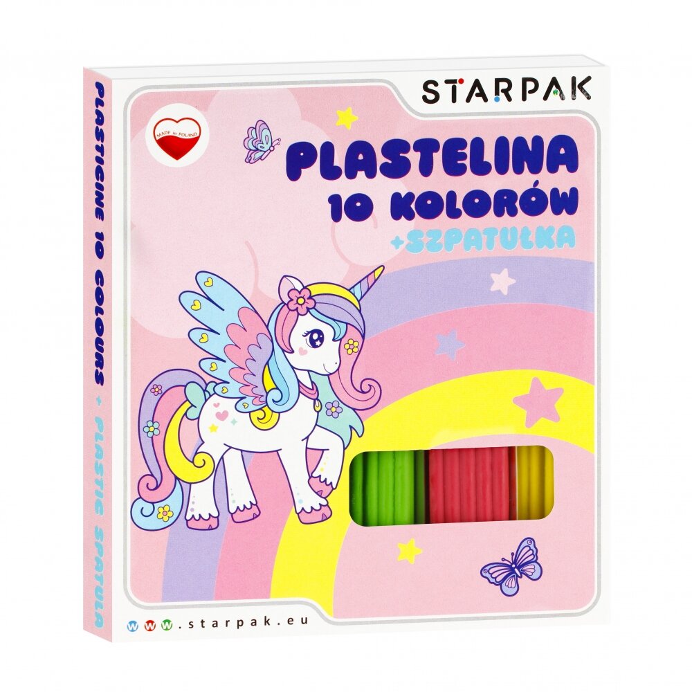 Starpak Set plastilina Unicorn 10 buc