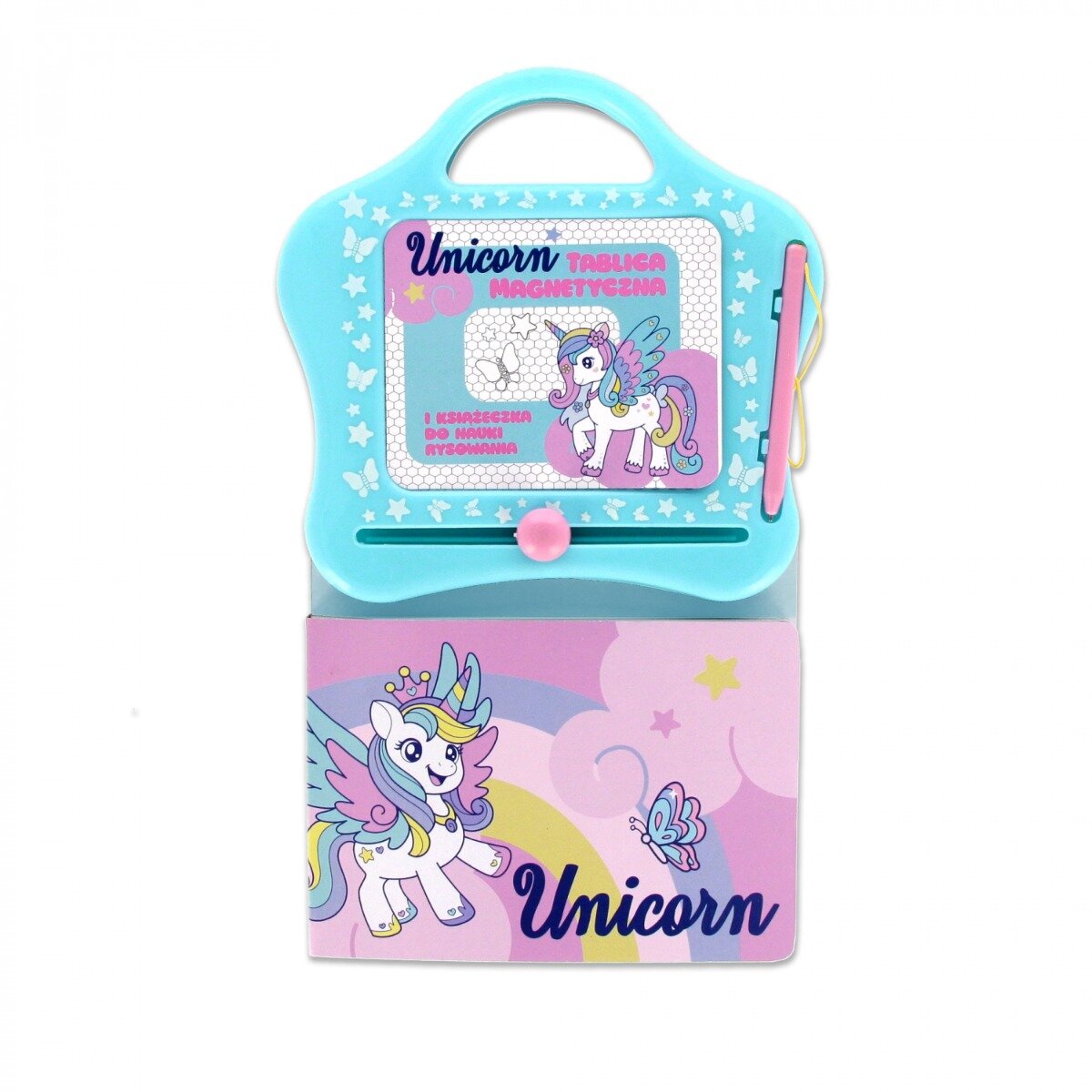 Starpak Tabla magnetica si carte de desen Unicorn